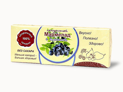  Мармелад натуральный "Черника" 140г в Россоши