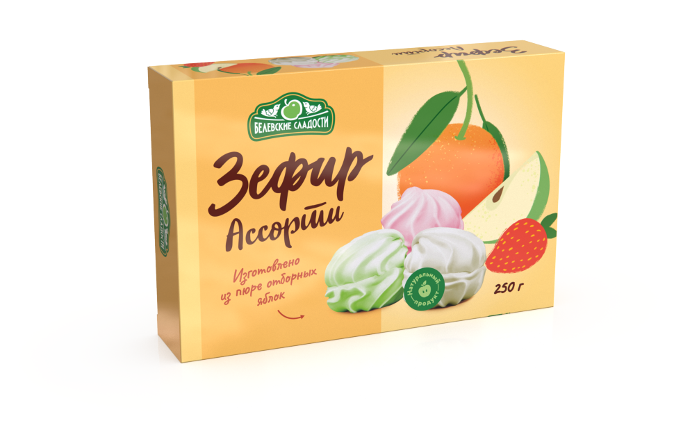  Зефир белевский "Ассорти" 250г в Россоши
